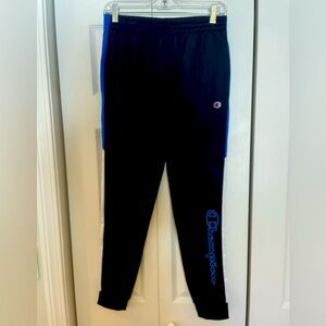 Boys Champion track pants. Size large.